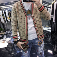 New Men's Fashion Long-Sleeved British Style Jacket