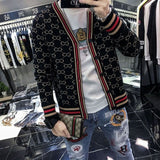 New Men's Fashion Long-Sleeved British Style Jacket