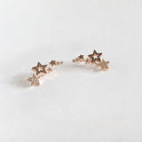 Simple Stylish Star Earrings