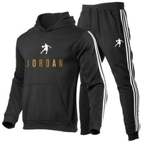 Tracksuit Hoodie Two Pieces + Pants Sports