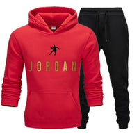 Tracksuit Hoodie Two Pieces + Pants Sports